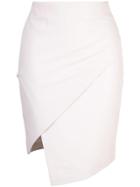Michelle Mason Wrap Skirt - White