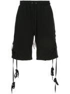 D.gnak X-string Shorts - Black