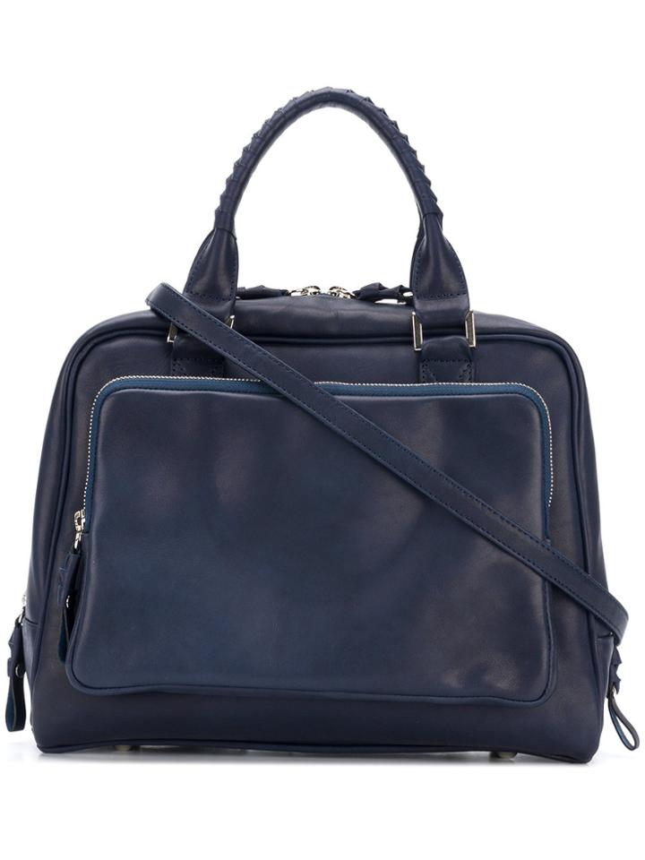 Cornelian Taurus By Daisuke Iwanaga Boston Bag - Blue