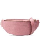 Nanushka Lubo Belt Bag - Pink & Purple