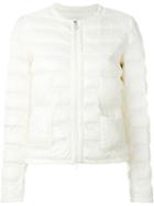 Moncler 'lissy' Padded Jacket, Women's, Size: V, White, Feather Down/polyamide