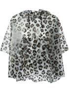 Moschino Cheap & Chic Leopard Print Jacket