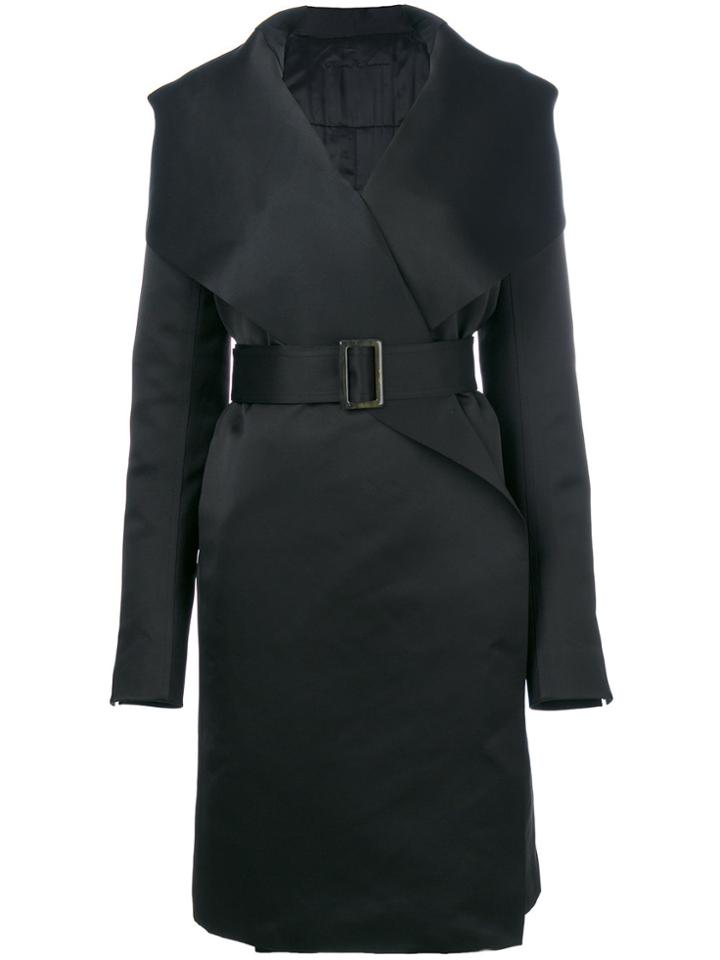 Rick Owens Trench Coat - Black