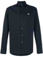 Philipp Plein Skull Strass Diamond Cut Shirt - Black