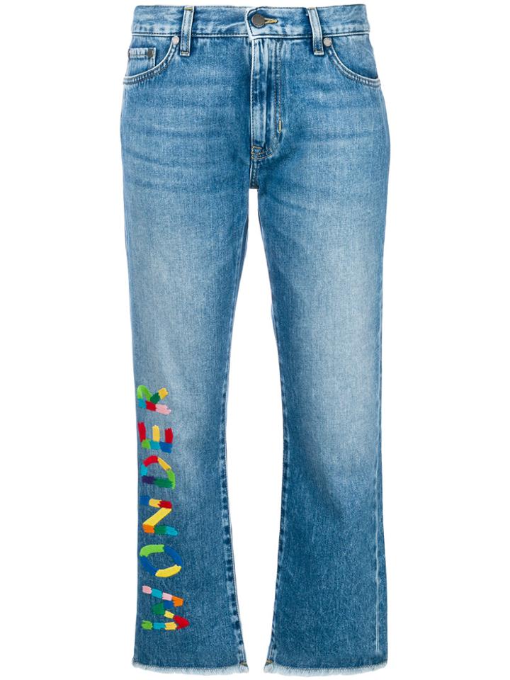 Mira Mikati Wonder Boyfriend Jeans - Blue