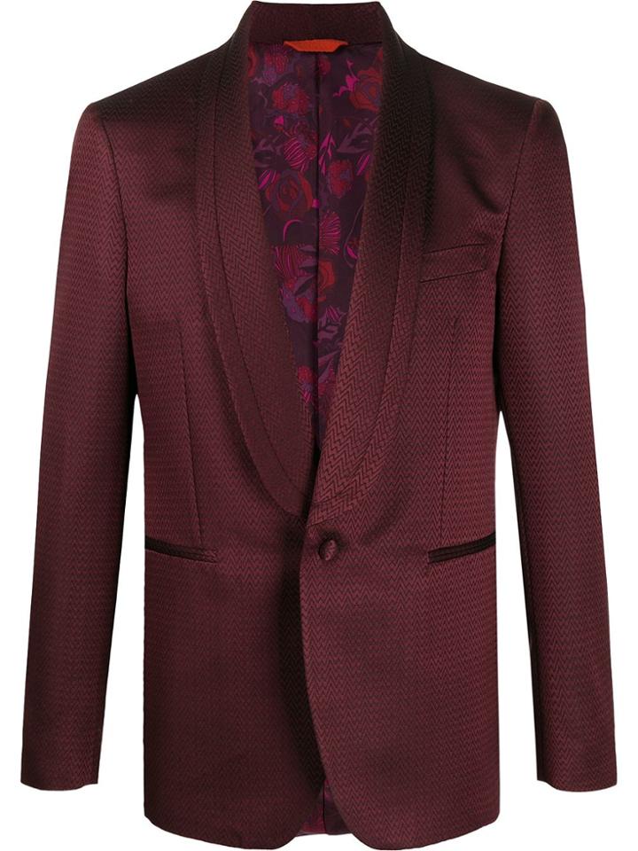 Missoni Textured Print Suite Jacket - Neutrals
