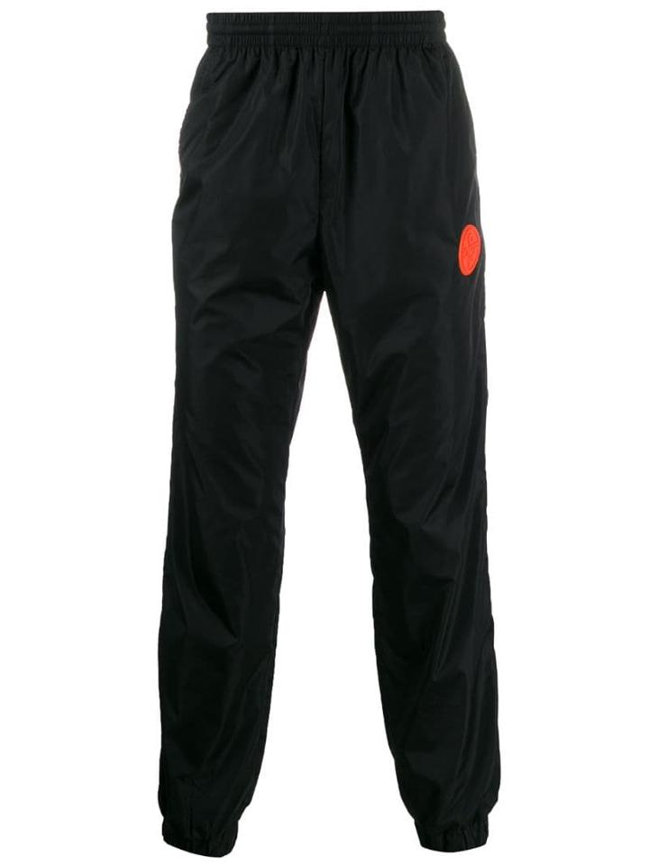 Off-white Logo Patch Track Pants - Black