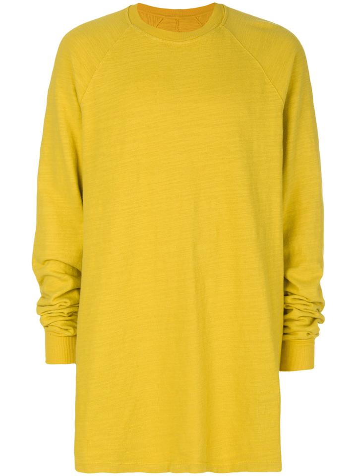 Rick Owens Drkshdw Oversized Top - Yellow & Orange