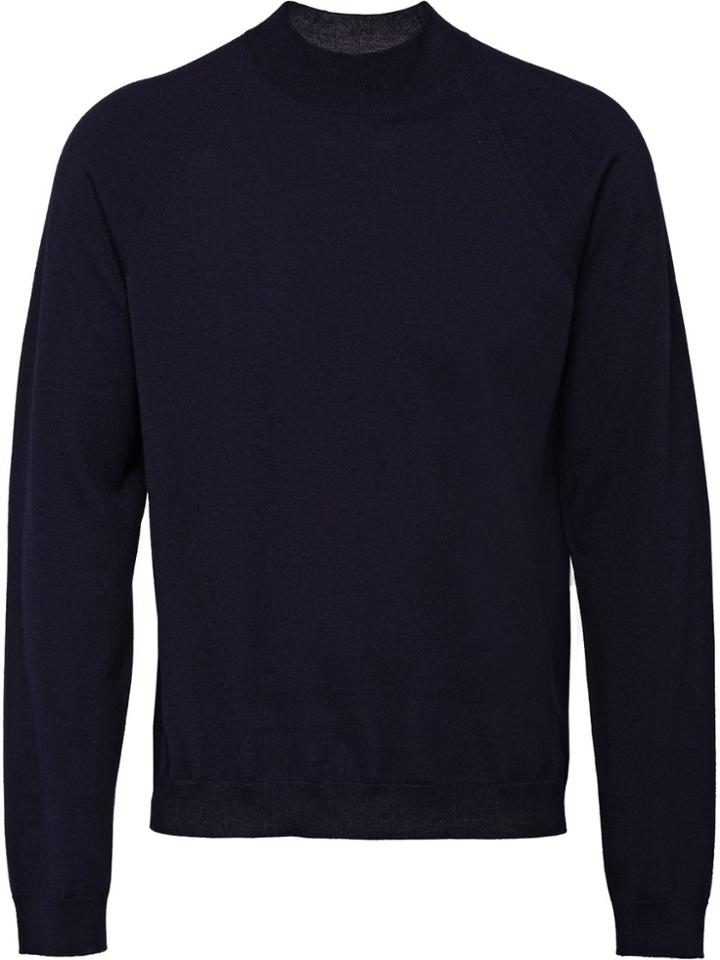 Prada Mock Neck Jumper - Blue