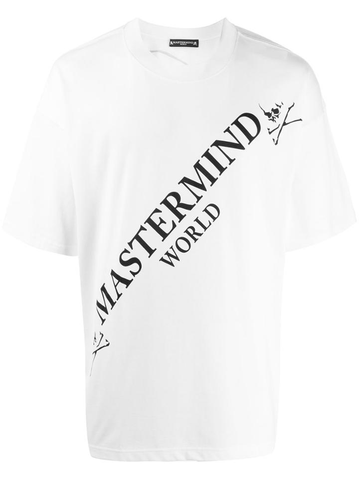Mastermind Japan Logo Printed T-shirt - White