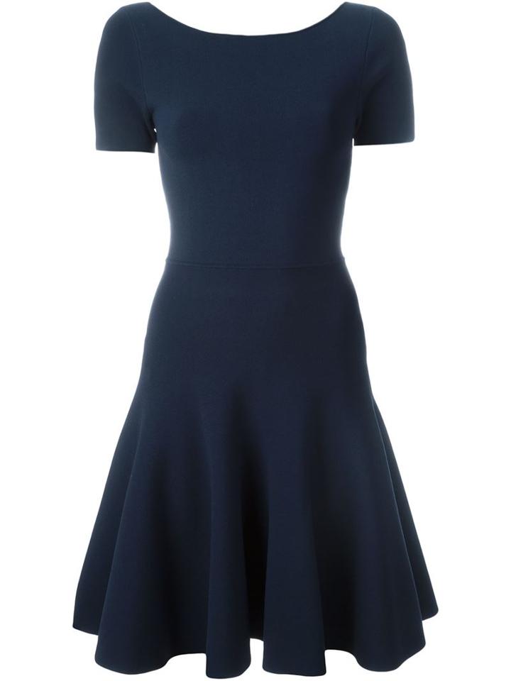 P.a.r.o.s.h. V-neck Flared Dress