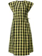 Sofie D'hoore Checked Flared Dress - Green