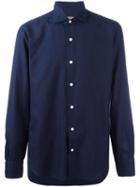 Barba Tonal Stripe Shirt, Men's, Size: 43, Cotton