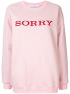 Walk Of Shame Sorry Sweatshirt - Pink
