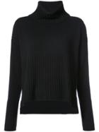 Derek Lam 10 Crosby Aurora Turtle Neck Jumper - Black