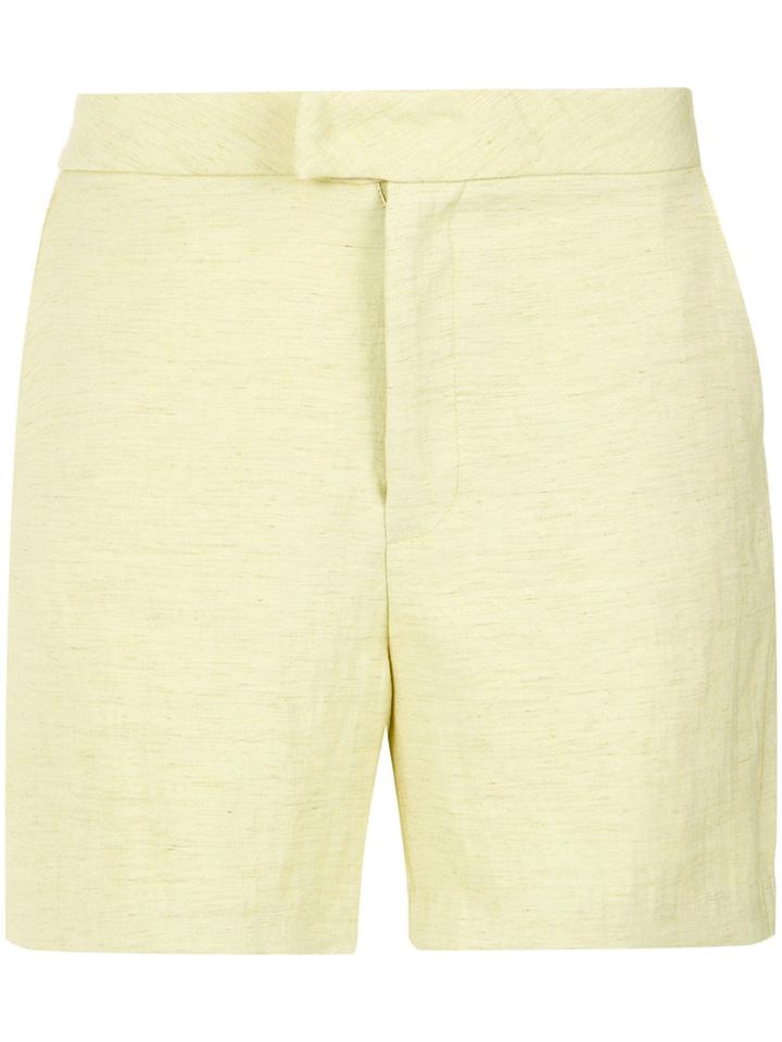 Tufi Duek Tailored Shorts - Yellow & Orange