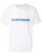 Mr. Completely Customer T-shirt - White