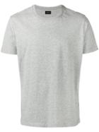 Diesel Plain T-shirt, Men's, Size: Large, Grey, Cotton