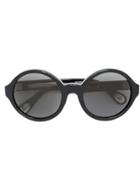 Linda Farrow Oversized Frame Sunglasses - Black