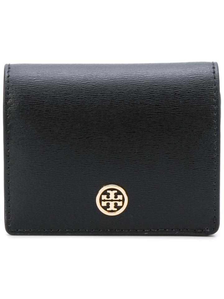 Tory Burch Parker Foldable Mini Wallet - Black