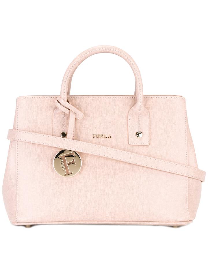 Furla Tote Bag, Women's, Pink/purple, Calf Leather