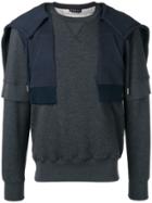 Alexander Mcqueen Layered Sweater - Grey