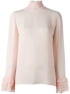 Emilio Pucci Frill Detail Blouse