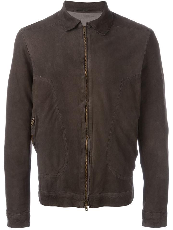 Salvatore Santoro Zip Up Bomber Jacket