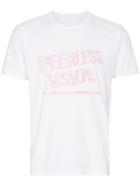 Visvim Peerless Sketch Cotton Short Sleeve T Shirt - White