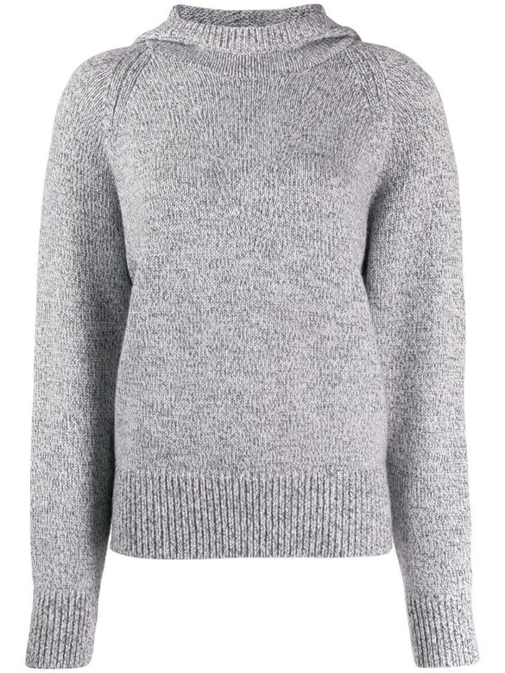 Joseph Round Neck Sweater - Grey