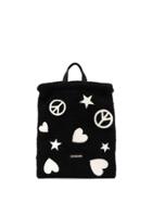 Love Moschino Symbol Mix Backpack - Black