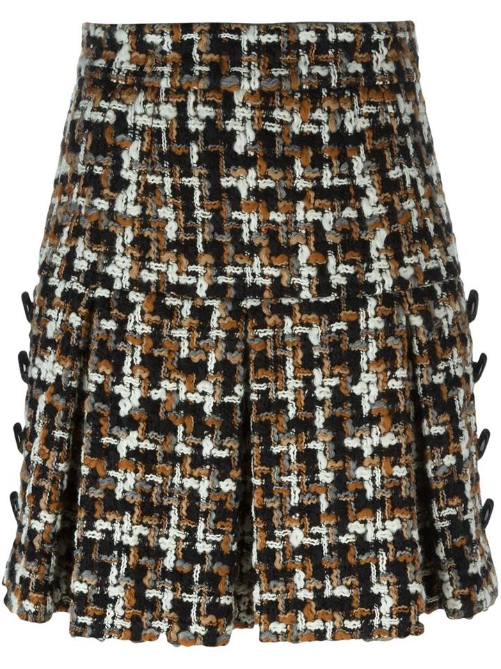 Dolce & Gabbana Bouclé Knit Skirt