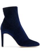 Giuseppe Zanotti Design Celeste Glitter Boots - Blue
