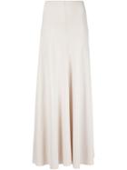 The Row Frol Skirt, Women's, Size: 8, Nude/neutrals, Viscose/spandex/elastane