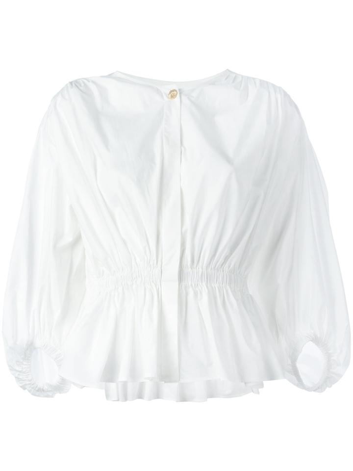 Sonia Rykiel Gathered Blouse - White