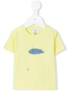 Knot - Submarine T-shirt - Kids - Cotton - 6 Mth, Yellow/orange