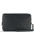 Bottega Veneta Nero Intrecciato Multi-functional Case - Black