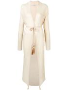 Forte Forte Long Belted Cardi-coat - Neutrals