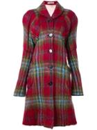 Vivienne Westwood Pre-owned Gold Label Tartan Coat - Red