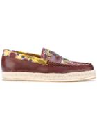 Etro Espadrille Loafers - Brown