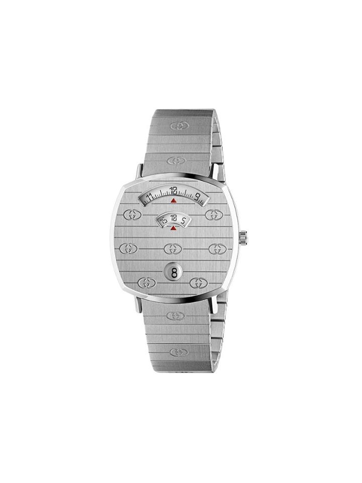 Gucci The Grip Watch - Silver