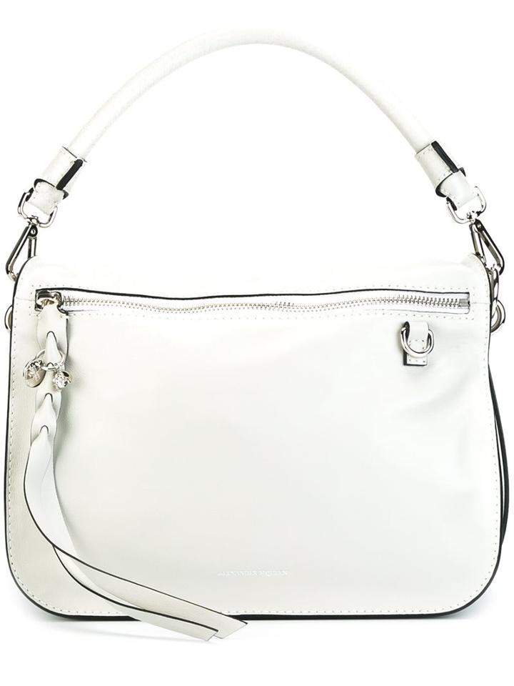 Alexander Mcqueen Skull Shoulder Bag, Women's, Nude/neutrals