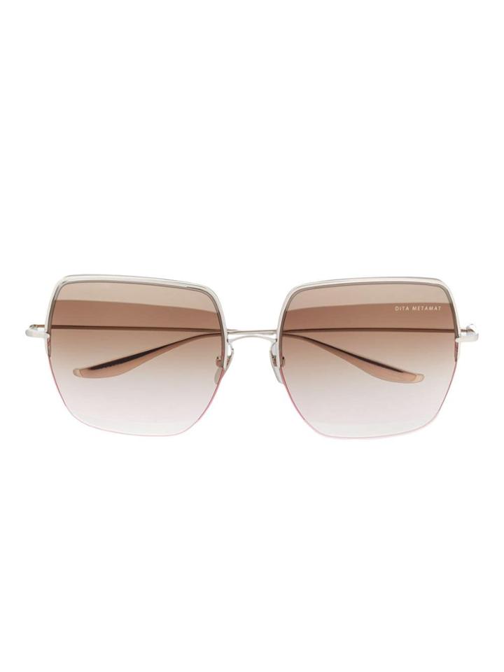 Dita Eyewear Metamat Sunglasses - Silver