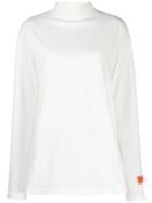 Heron Preston Embroidered Logo Sweatshirt - White