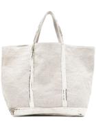 Vanessa Bruno Canvas Tote - Nude & Neutrals