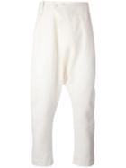 Lost & Found Ria Dunn Folded Front Trousers - White