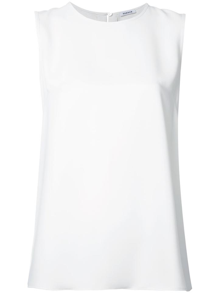 P.a.r.o.s.h. Plain Top - White