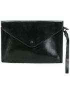Hermès Vintage Envelope Clutch Bag - Black