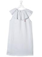 Philosophy Di Lorenzo Serafini Kids Logo Dress - Blue