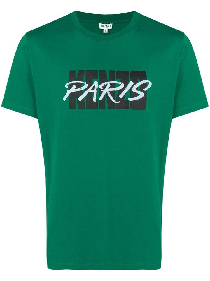 Kenzo Logo T-shirt - Green